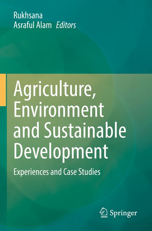 Produktbild: Agriculture, Environment and Sustainable Development