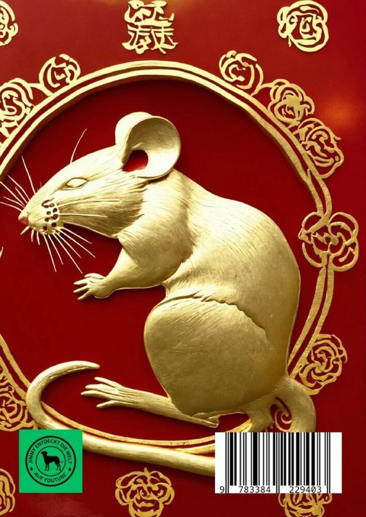 Produktbild: Tagebuch / Notizbuch Chinesische Tierkreis Ratte