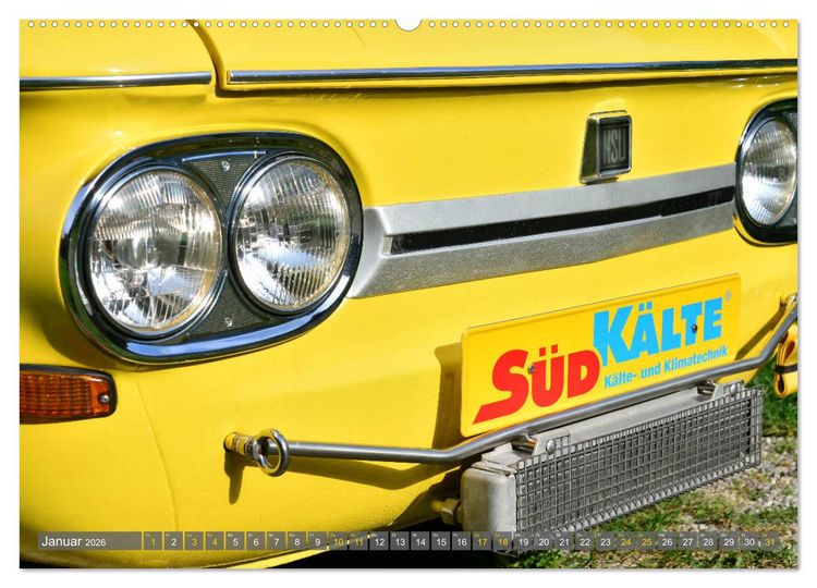 Produktbild: Ein W&auml;lderporsche - NSU Reich TT (Wandkalender 2026 DIN A2 quer), CALVENDO Monatskalender