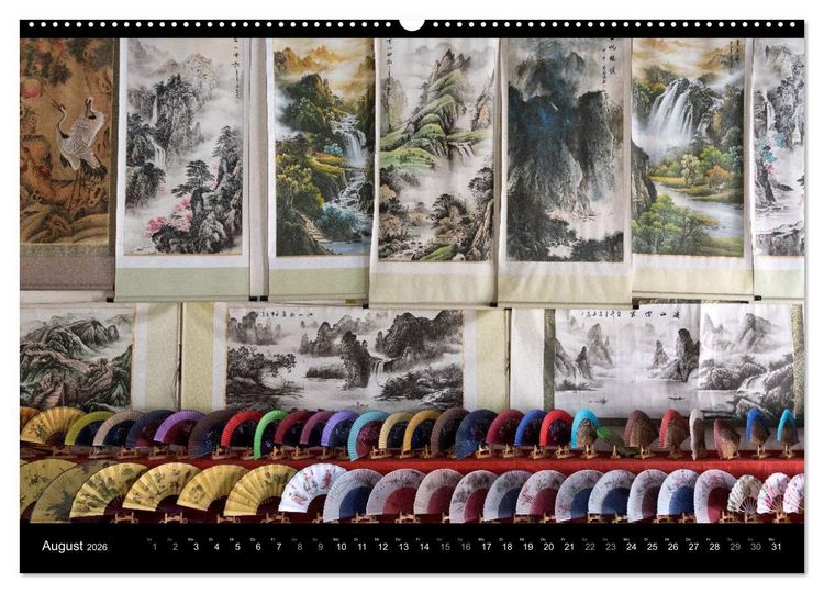 Produktbild: CHINA - Zauberberge am Drachenfluss (Wandkalender 2026 DIN A2 quer), CALVENDO Monatskalender