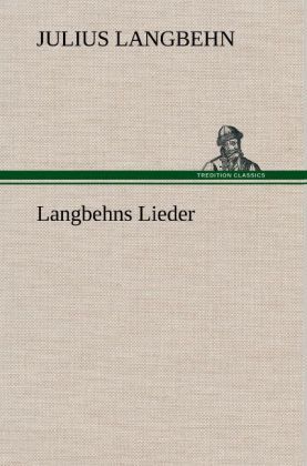 Produktbild: Langbehns Lieder