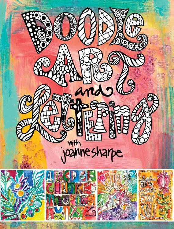 Produktbild: Doodle Art and Lettering with Joanne Sharpe
