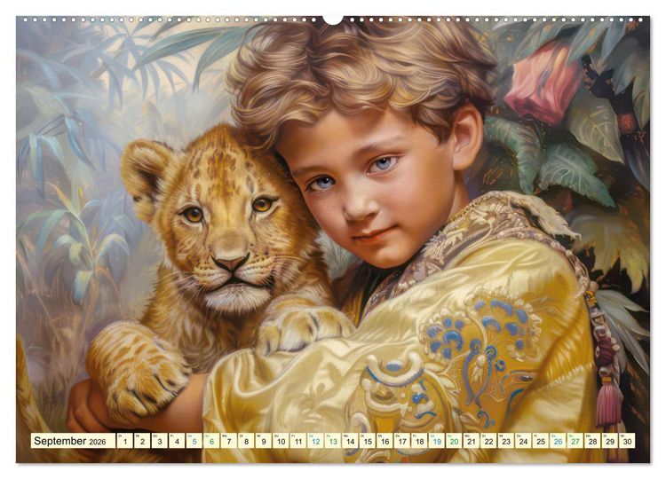 Produktbild: Tierliebe - In exotischer Umgebung (hochwertiger Premium Wandkalender 2026 DIN A2 quer), Kunstdruck in Hochglanz