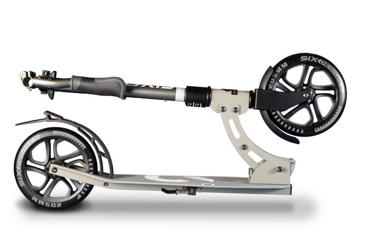 Produktbild: SIX DEGREES Alu Scooter 205 mm grau