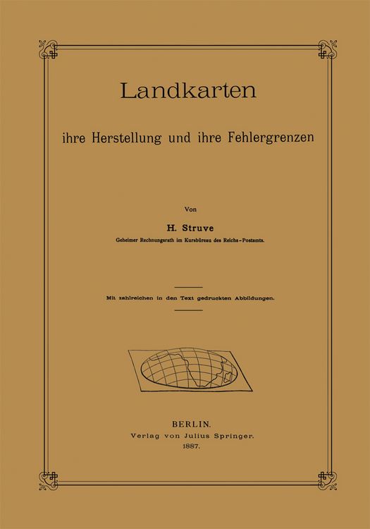 Produktbild: Landkarten ihre Herstellung und ihre Fehlergrenzen