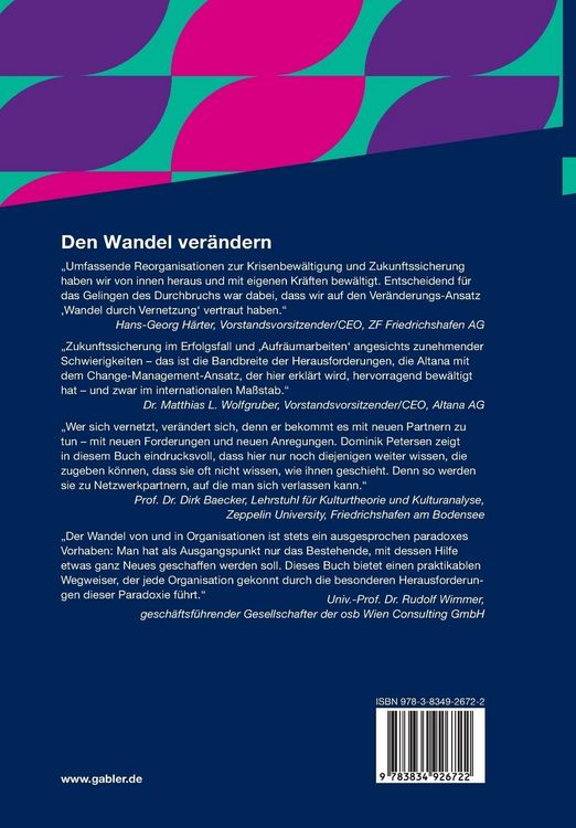 Produktbild: Den Wandel ver&auml;ndern