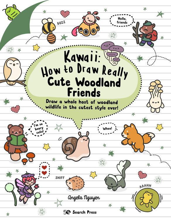 Produktbild: Kawaii: How to Draw Really Cute Woodland Friends