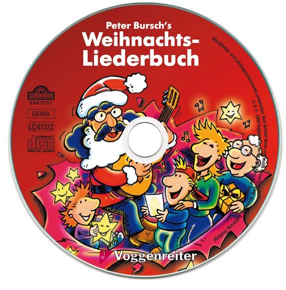 Produktbild: Peter Bursch's Weihnachtsliederbuch