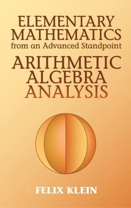 Produktbild: Elementary Mathematics from an Advanced Standpoint