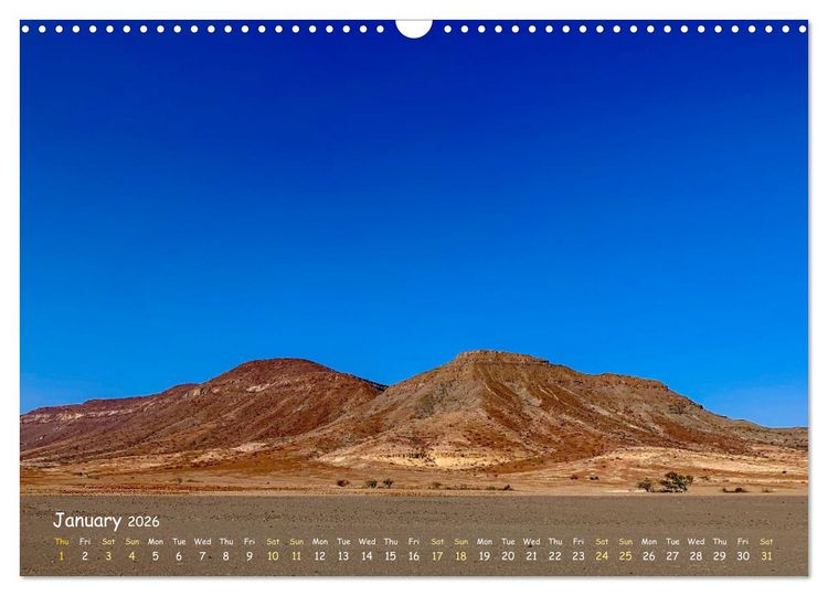 Produktbild: Namibia - African Beauty (Wall Calendar 2026 DIN A3 landscape), CALVENDO 12 Month Wall Calendar