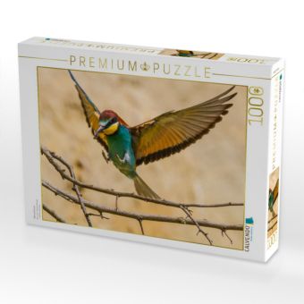 Produktbild: CALVENDO Puzzle Bienenfresser | 1000 Teile Lege-Gr&ouml;&szlig;e 64x48cm Foto-Puzzle f&uuml;r gl&uuml;ckliche Stunden