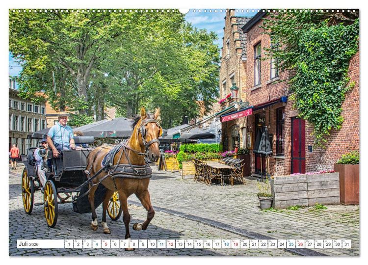 Produktbild: Br&uuml;gge sehen - und sich verlieben (Wandkalender 2026 DIN A2 quer), CALVENDO Monatskalender