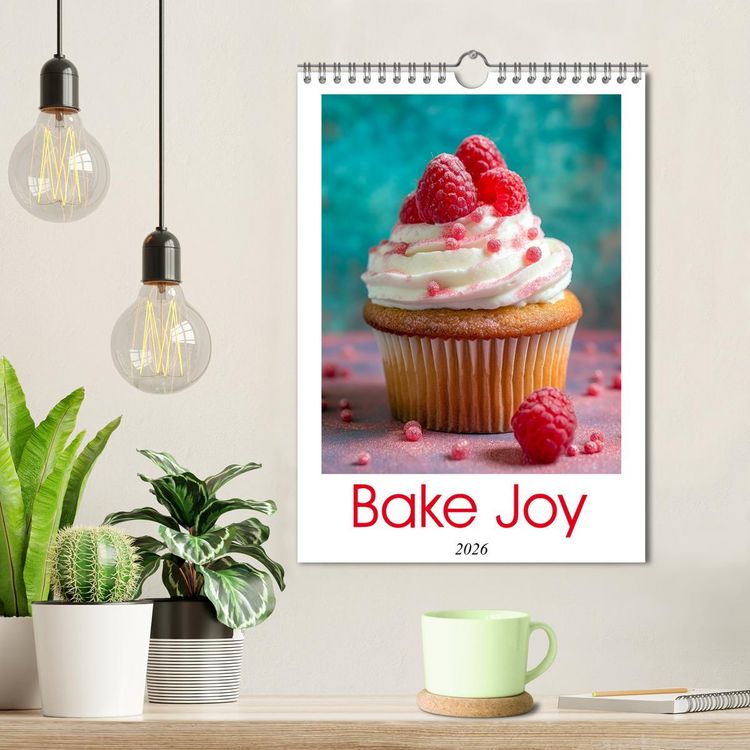 Produktbild: Bake Joy (Wall Calendar 2026 DIN A4 portrait), CALVENDO 12 Month Wall Calendar