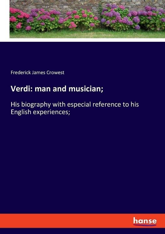 Produktbild: Verdi: man and musician;