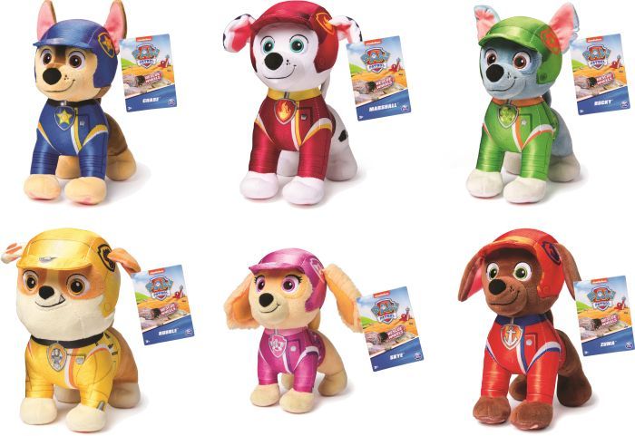 Produktbild: PAW Patrol Rescue Wheels – Basis Plüsch 20 cm (sortiert, Zufallsauswahl)