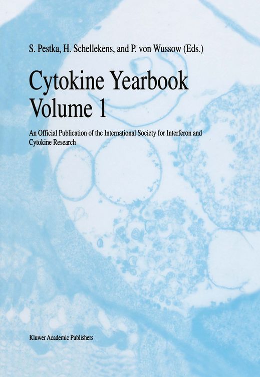Produktbild: Cytokine Yearbook Volume 1