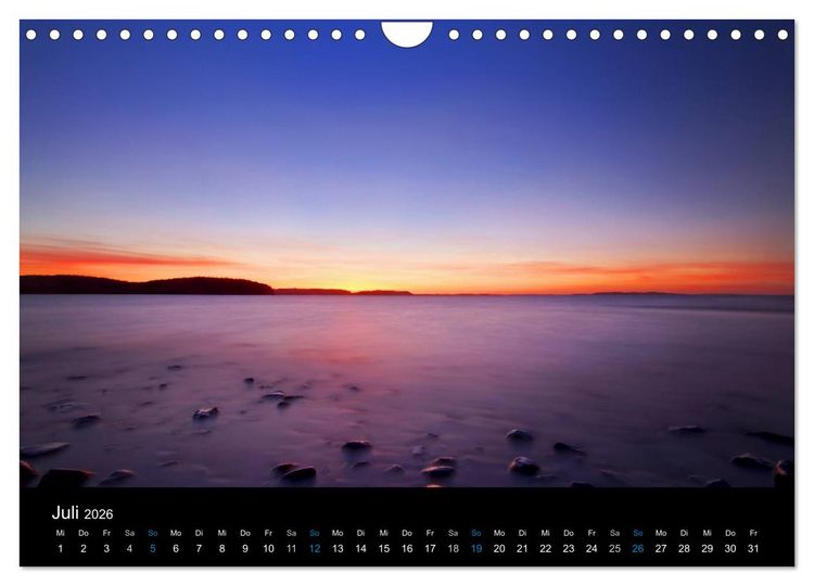Produktbild: Sonnenunterg&auml;nge (Wandkalender 2026 DIN A4 quer), CALVENDO Monatskalender