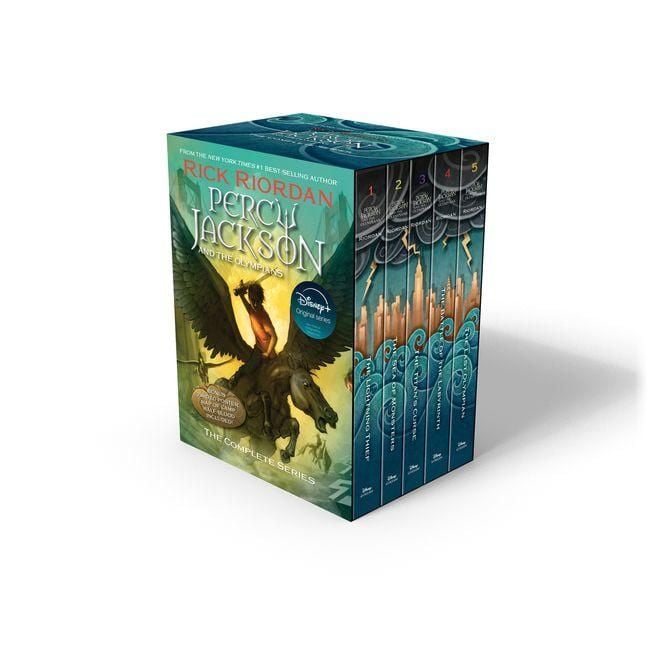 Produktbild: Percy Jackson and the Olympians 5 Book Paperback Boxed Set (W/Poster)