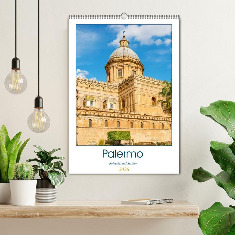 Produktbild: Palermo - Reiseziel auf Sizilien (Wandkalender 2026 DIN A2 hoch), CALVENDO Monatskalender
