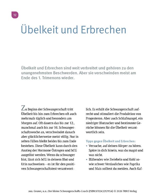 Produktbild: Der kleine Schwangerschafts-Coach