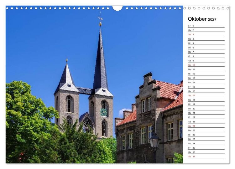 Produktbild: Halberstadt - Das Tor zum Harz (Wandkalender 2027 DIN A3 quer), CALVENDO Monatskalender