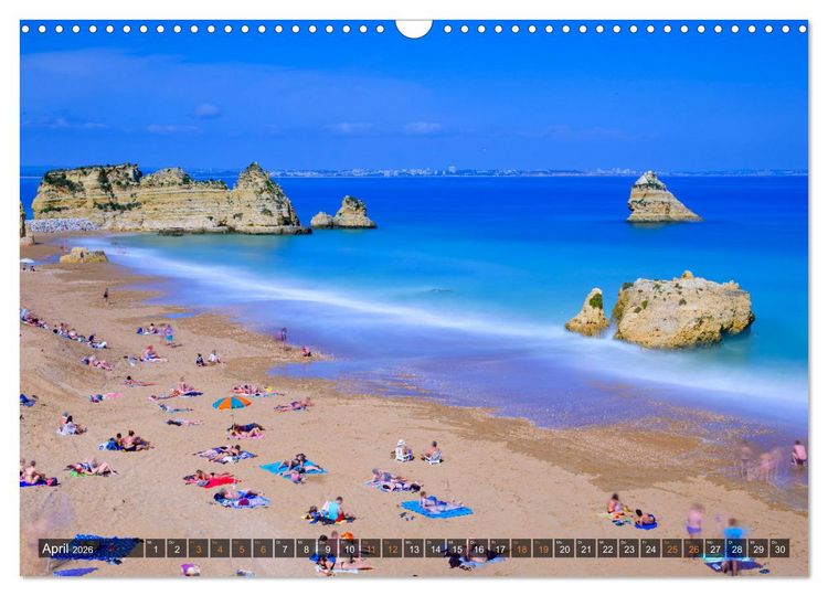 Produktbild: ALGARVE - Urlaub f&uuml;r die Seele (Wandkalender 2026 DIN A3 quer), CALVENDO Monatskalender