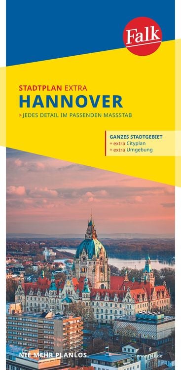 Produktbild: Falk Stadtplan Extra Hannover 1:20.000