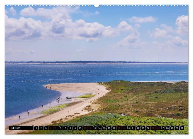 Produktbild: Magisches Sylt (hochwertiger Premium Wandkalender 2026 DIN A2 quer), Kunstdruck in Hochglanz
