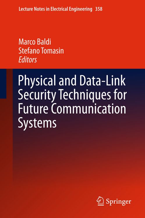 Produktbild: Physical and Data-Link Security Techniques for Future Communication Systems