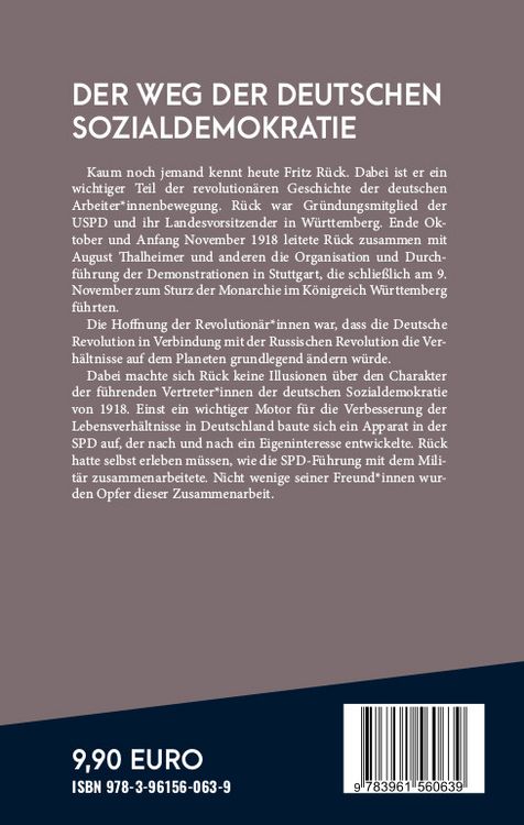 Produktbild: Der Weg der deutschen Sozialdemokratie