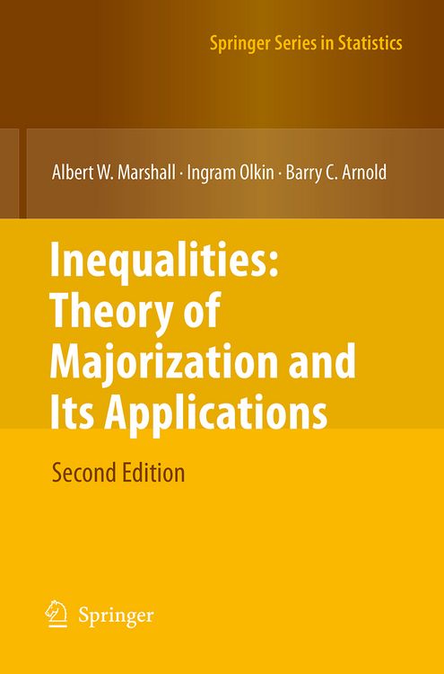 Produktbild: Inequalities: Theory of Majorization and Its Applications