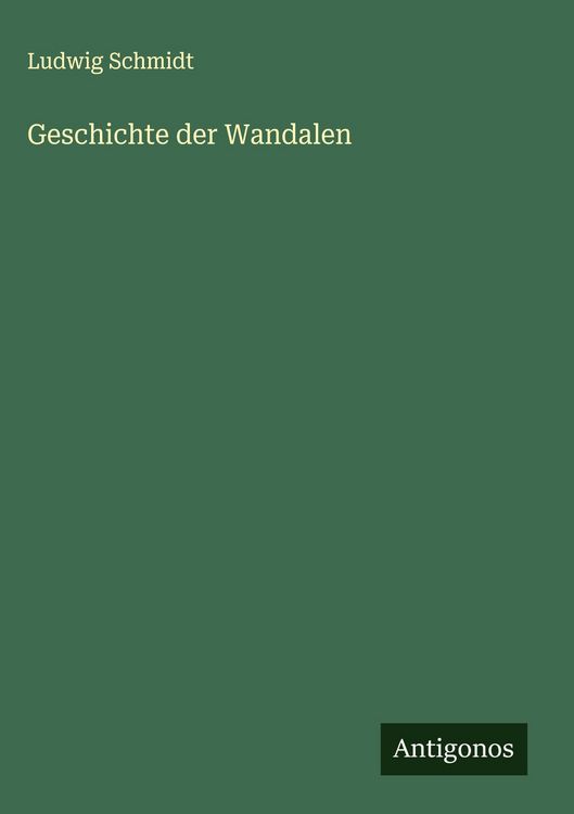 Produktbild: Geschichte der Wandalen