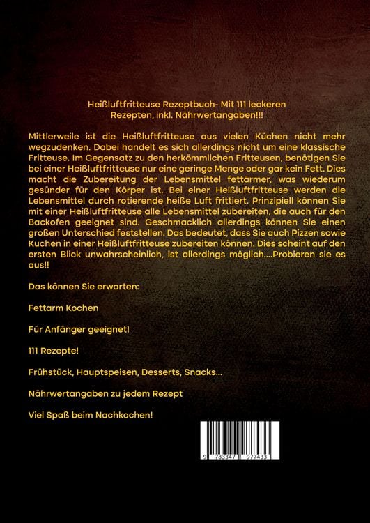 Produktbild: Hei&szlig;luftfritteuse Rezeptbuch
