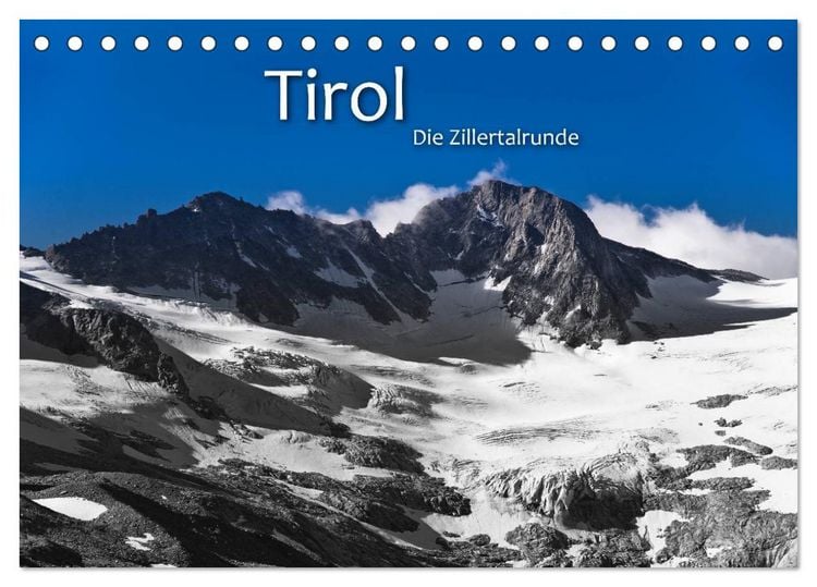 Produktbild: TIROL &ndash; Die Zillertalrunde (Tischkalender 2026 DIN A5 quer), CALVENDO Monatskalender