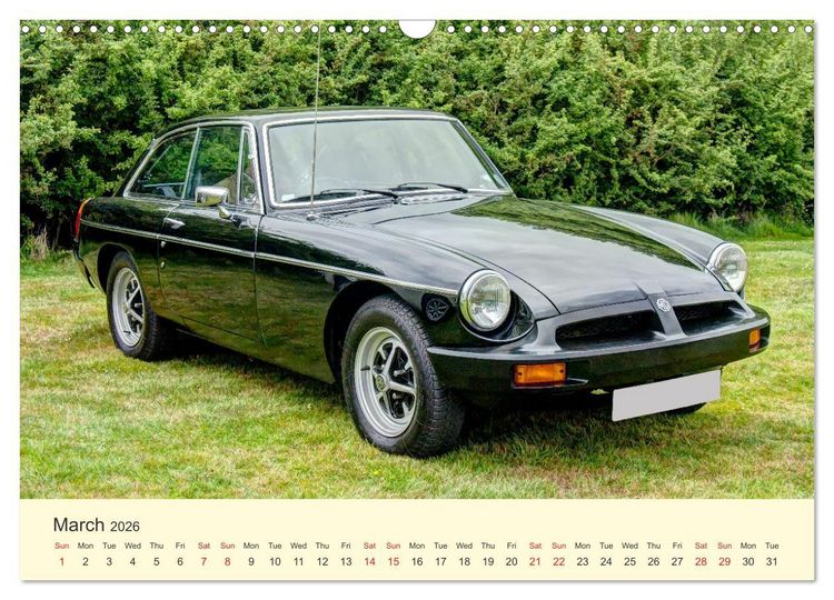 Produktbild: Iconic British Cars (Wall Calendar 2026 DIN A3 landscape), CALVENDO 12 Month Wall Calendar