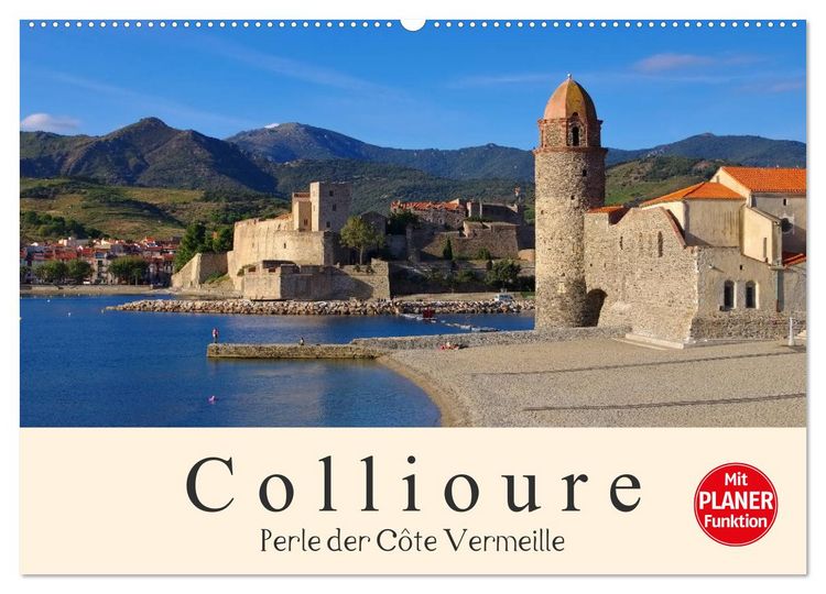 Produktbild: Collioure - Perle der Cote Vermeille (Wandkalender 2026 DIN A2 quer), CALVENDO Monatskalender