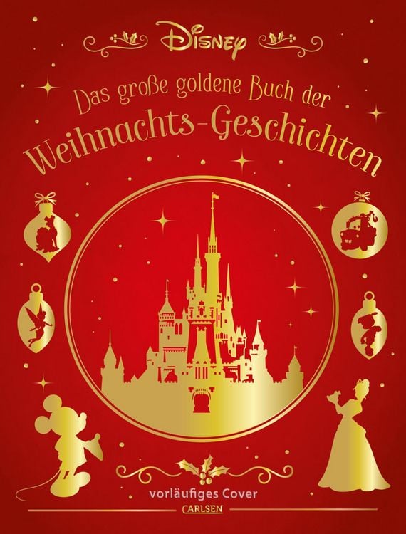 Produktbild: Disney: Das gro&szlig;e goldene Buch der Weihnachts-Geschichten