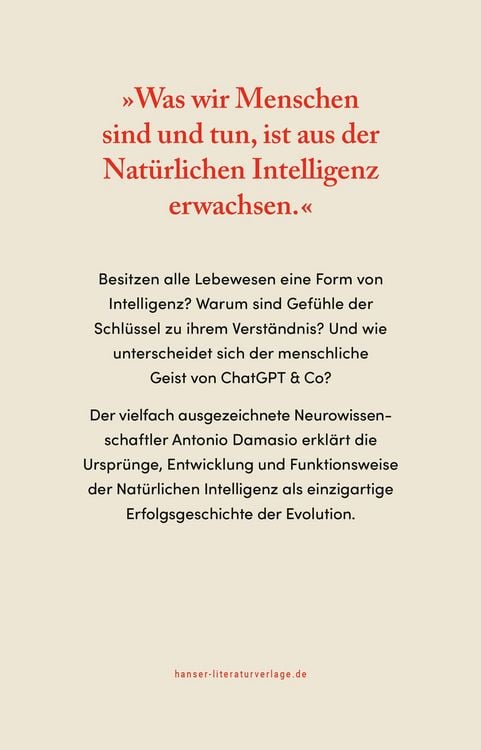 Produktbild: Nat&uuml;rliche Intelligenz und Bewusstsein in Zeiten von KI