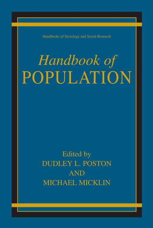 Produktbild: Handbook of Population