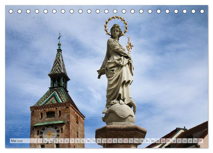 Produktbild: Komm mit nach Landsberg am Lech (Tischkalender 2026 DIN A5 quer), CALVENDO Monatskalender