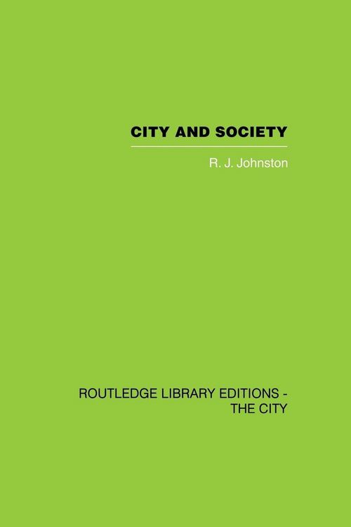 Produktbild: City and Society