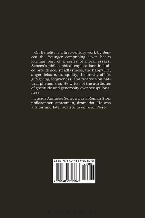 Produktbild: L. Annaeus Seneca on Benefits