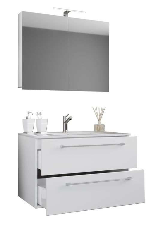 Produktbild: 3-tlg. Waschplatz Waschtisch Badinos Schublade SP