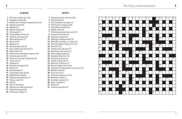 Produktbild: Times Jumbo Crossword Bk 12 Pb