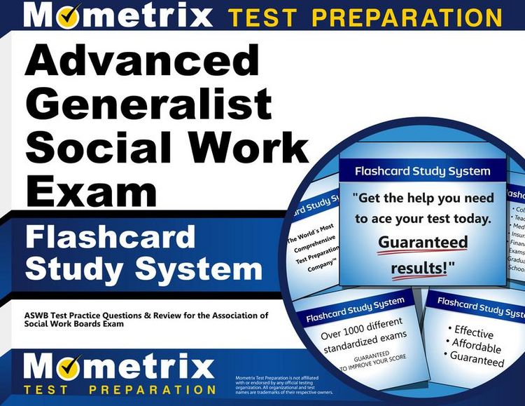 Produktbild: Advanced Generalist Social Work Exam Flashcard Study System