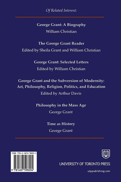 Produktbild: Collected Works of George Grant