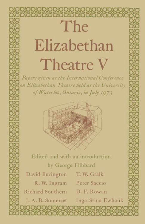 Produktbild: The Elizabethan Theatre V