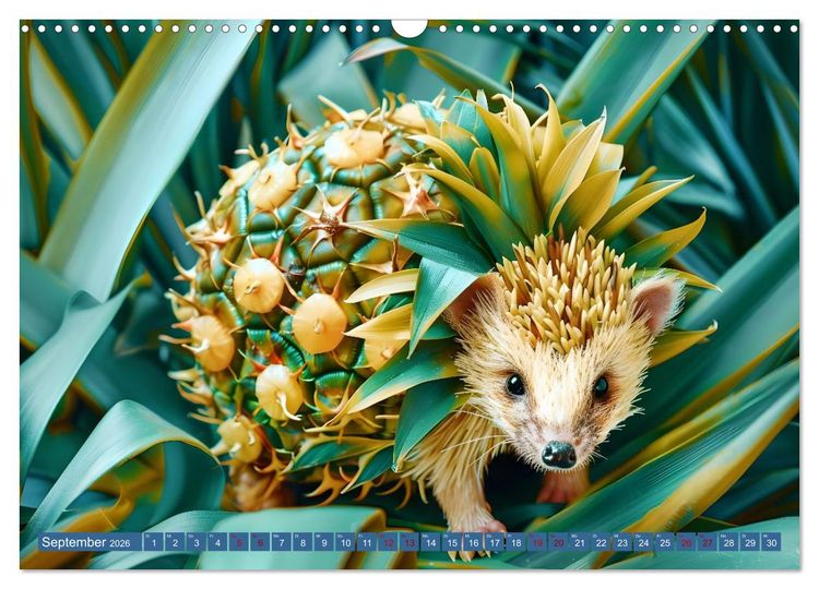 Produktbild: Vorsicht, Wilde Fr&uuml;chtchen (Wandkalender 2026 DIN A3 quer), CALVENDO Monatskalender