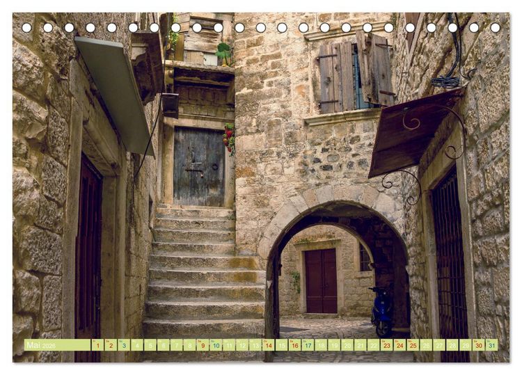 Produktbild: Trogir - Wundervolles historisches Juwel an der Adria (Tischkalender 2026 DIN A5 quer), CALVENDO Monatskalender