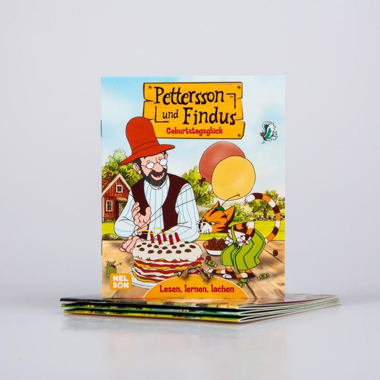 Produktbild: Nelson Mini-B&uuml;cher: 4er Pettersson und Findus 1-4